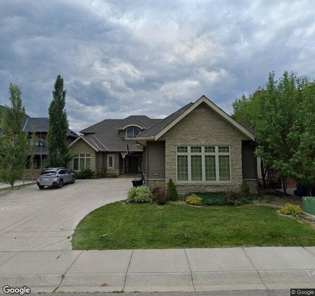 Street view of 211 Aspen Ridge Place SW, Calgary