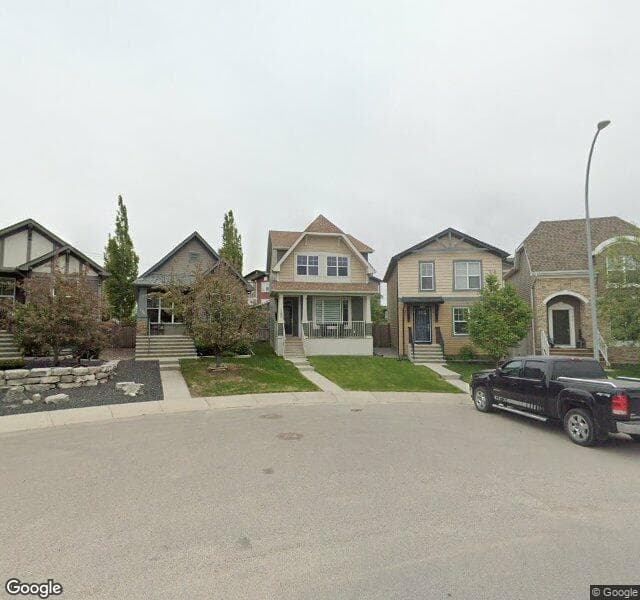 Street view of 140 Cranford Crescent SE, Calgary