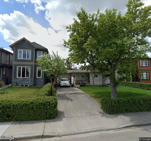Street view of 4635 19 Avenue NW, Calgary