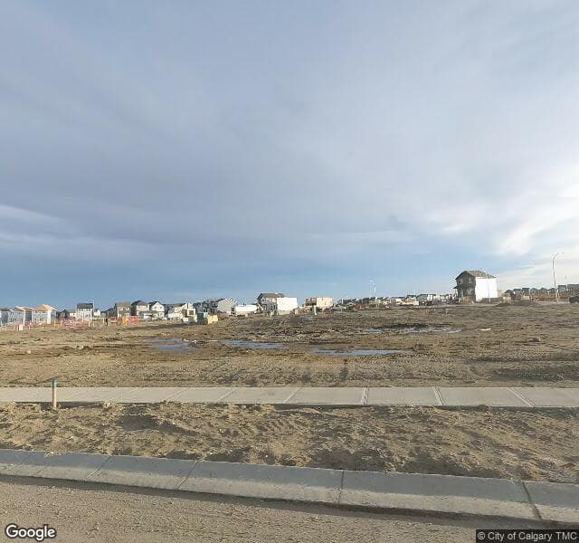 Street view of 1057 Mahogany Boulevard SE, Calgary