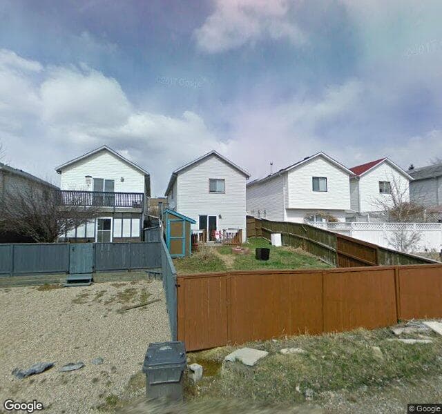Street view of 144 Hunterhorn Drive NE, Calgary