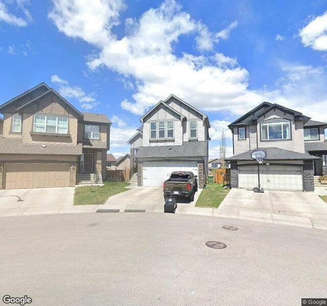Street view of 100 Brightoncrest Rise SE, Calgary