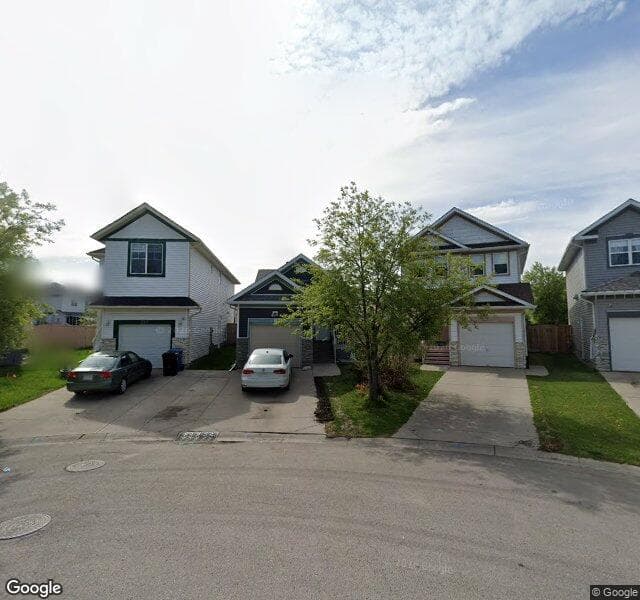 Street view of 220 Coral Springs Mews NE, Calgary