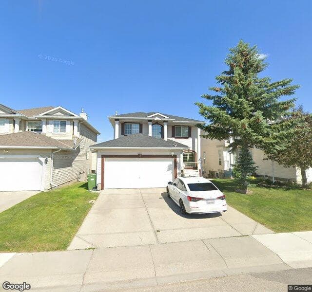 Street view of 61 Coral Springs Park NE, Calgary