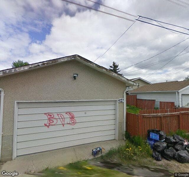 Street view of 4127 Marbank Drive NE, Calgary