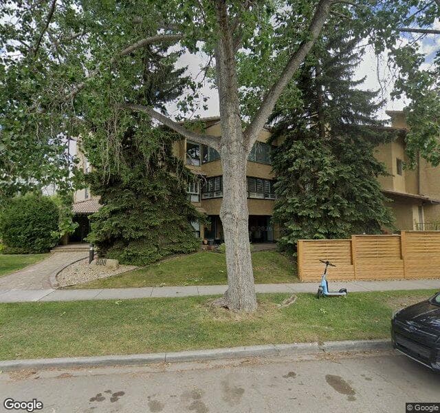 Street view of 100-808 4 Avenue NW, Calgary