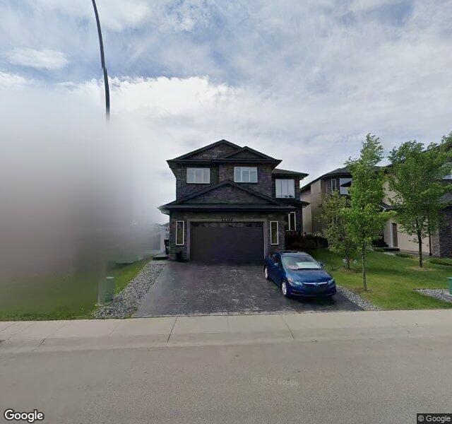 Street view of 5477 Schonsee Drive NW, Edmonton