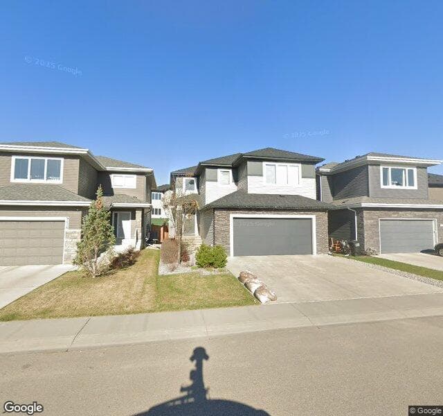 Street view of 9420 206 Street NW, Edmonton