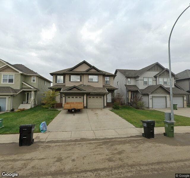 Street view of 18032 85 Street NW, Edmonton