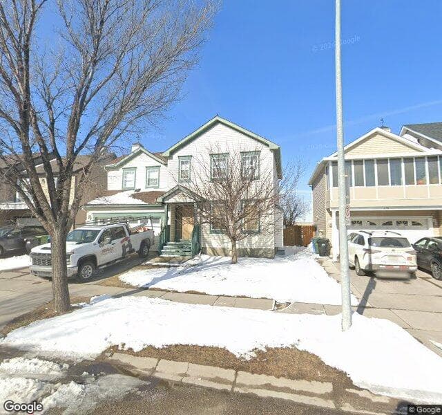 Street view of 671 Martindale Boulevard NE, Calgary