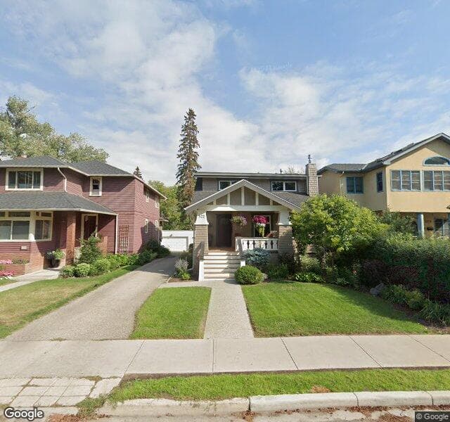 Street view of 522 Rideau Road SW, Calgary