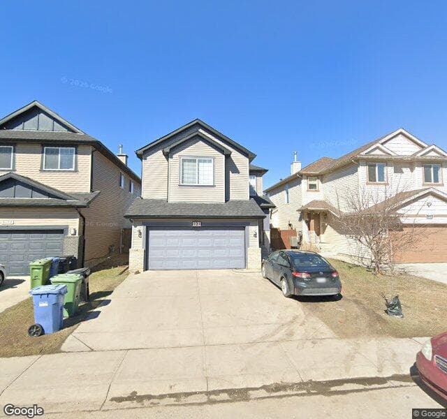 Street view of 121 Saddlecrest Way NE, Calgary