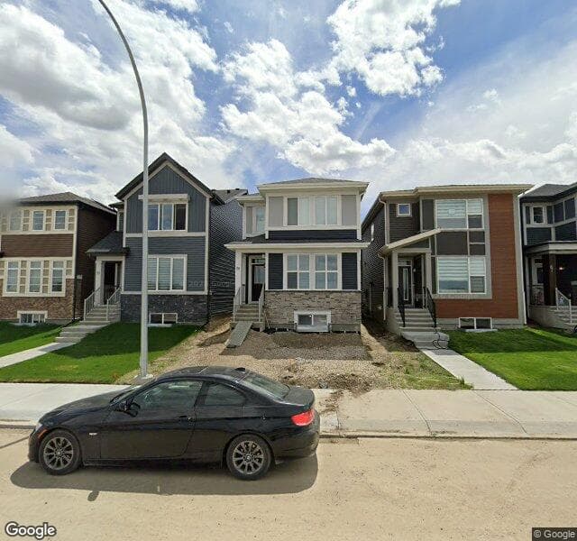 Street view of 75 Corner Meadows Manor NE, Calgary