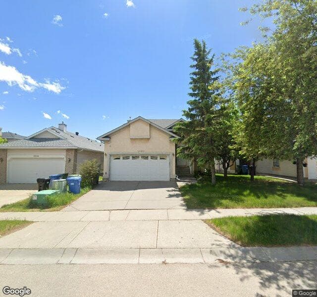 Street view of 9990 Hidden Valley Drive NW, Calgary