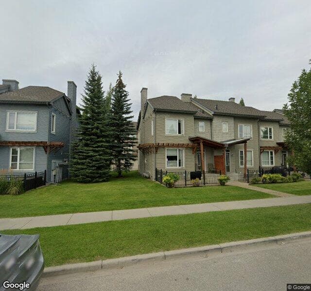 Street view of 148 Chapalina Square SE, Calgary