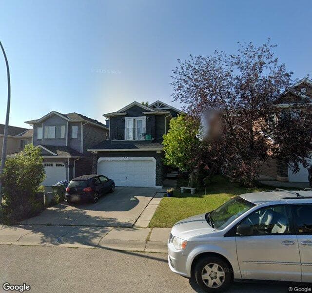 Street view of 55 Bridlewood Gardens SW, Calgary
