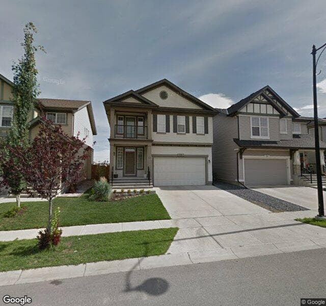 Street view of 18 Elgin Meadows Link SE, Calgary