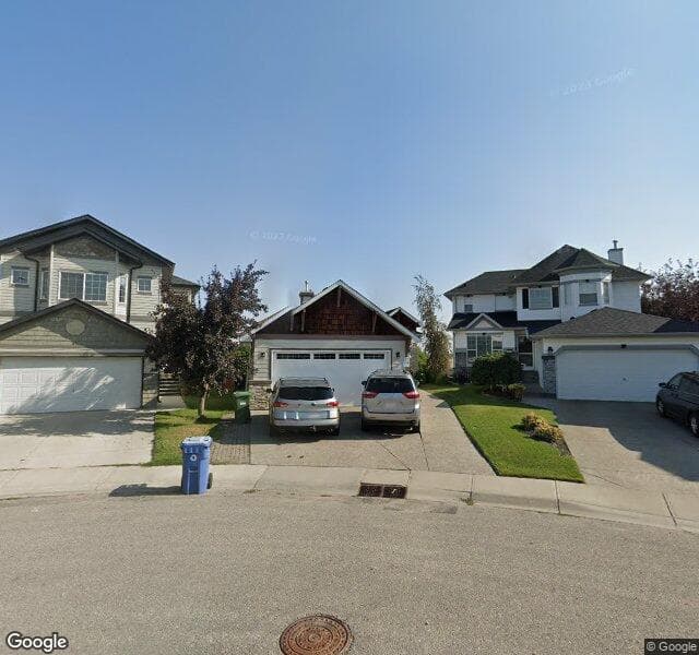 Street view of 80 Chaparral Circle SE, Calgary