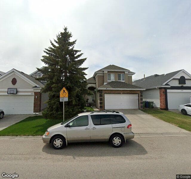 Street view of 216 Citadel Close NW, Calgary