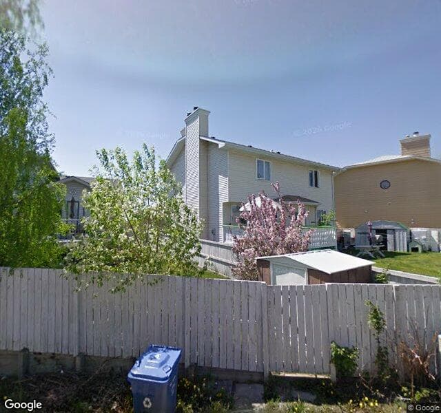 Street view of 58 Sundown Close SE, Calgary