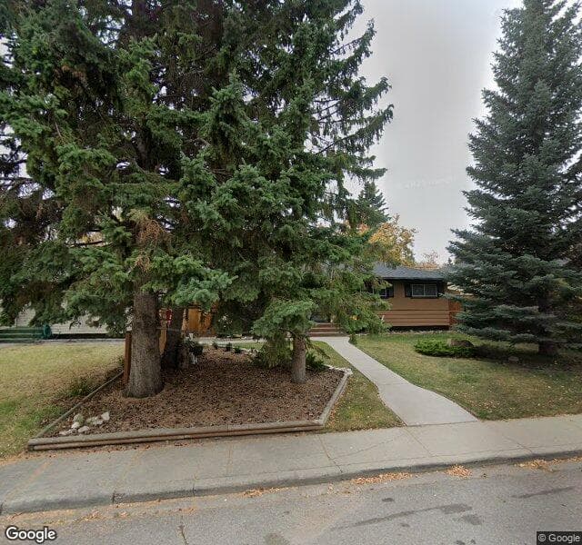 Street view of 47 Healy Drive SW, Calgary