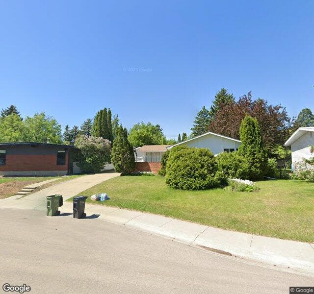 Street view of 7504 155 Street NW, Edmonton