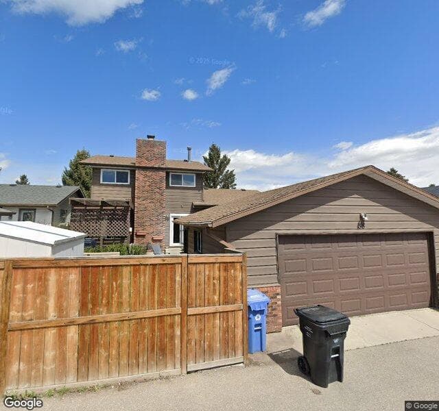 Street view of 55 Templeridge Place NE, Calgary