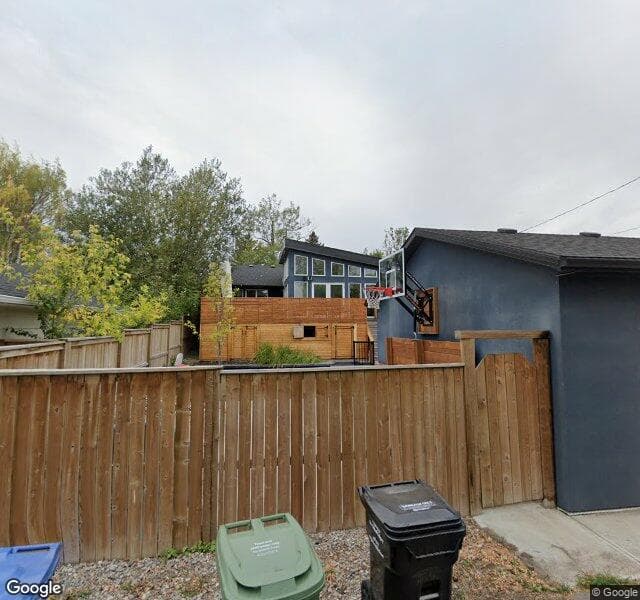 Street view of 1608 21 Street NW, Calgary