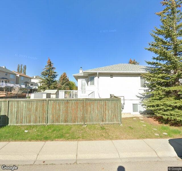 Street view of 9966 Hidden Valley Drive NW, Calgary