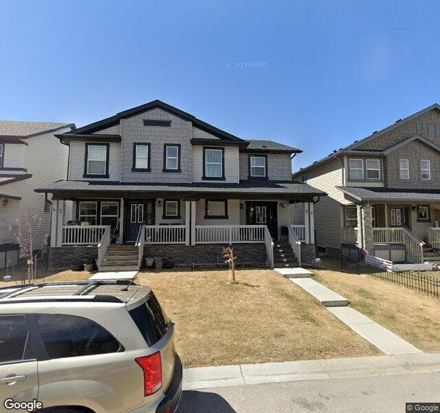 Street view of 51 Skyview Ranch Lane NE, Calgary