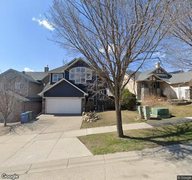 Street view of 273 Hidden Creek Boulevard NW, Calgary