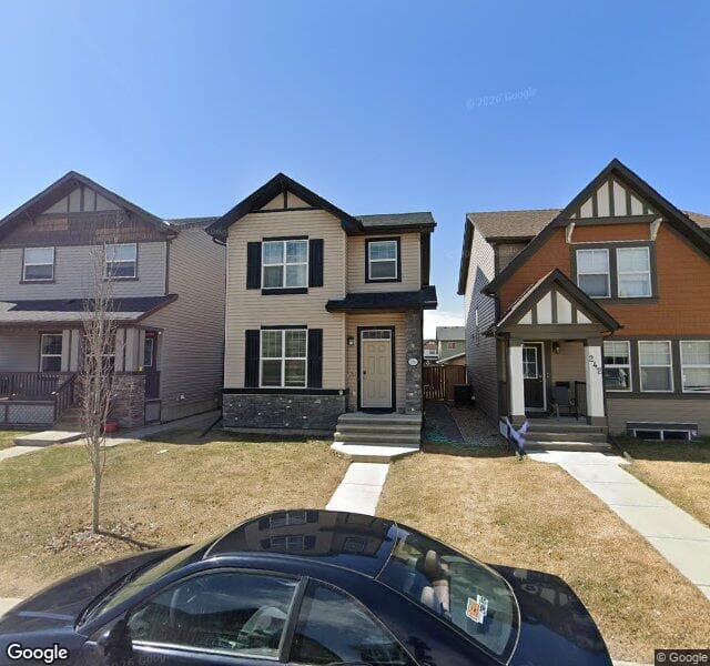 Street view of 238 Skyview Point Road NE, Calgary