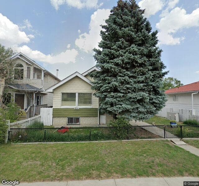 Street view of 1806 Ramsay Street SE, Calgary
