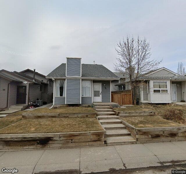 Street view of 64 Riverbirch Road SE, Calgary