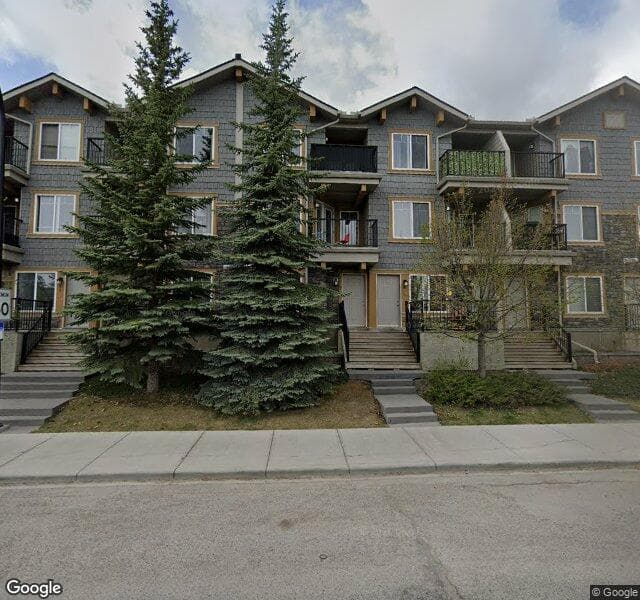 Street view of 128 Mckenzie Towne Lane SE, Calgary