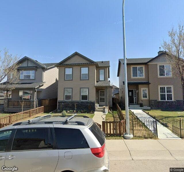 Street view of 307 Saddlebrook Way NE, Calgary