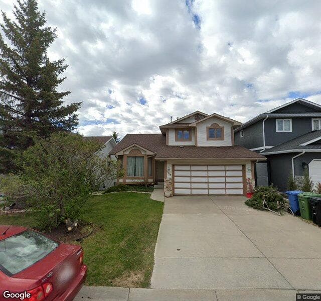 Street view of 140 Hawkdale Close NW, Calgary