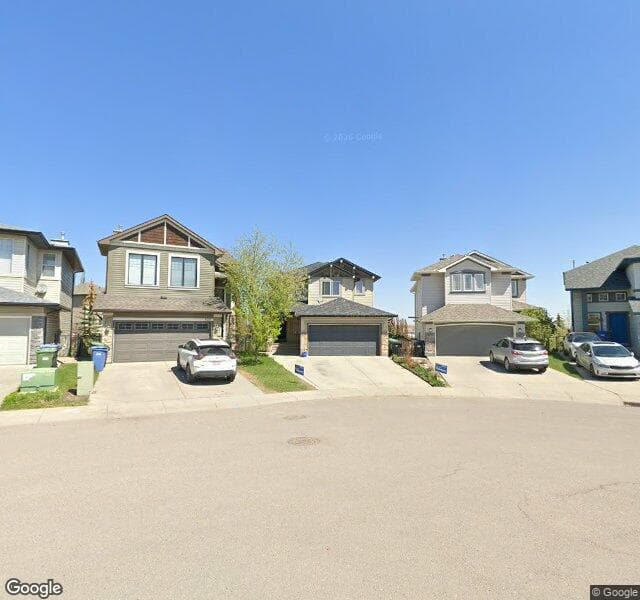 Street view of 129 Panamount Place NW, Calgary
