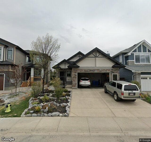 Street view of 63 Royal Oak View NW, Calgary