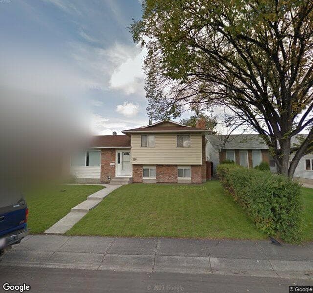 Street view of 316 Templeview Drive NE, Calgary