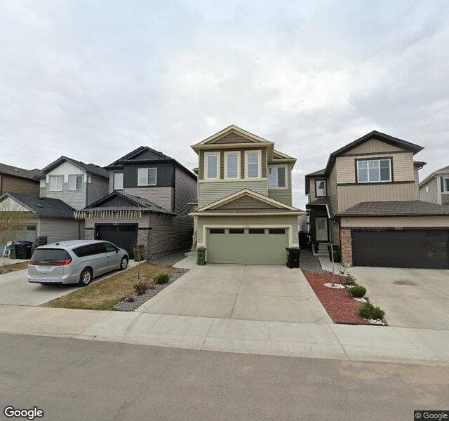 Street view of 9325 Cooper Bend SW, Edmonton