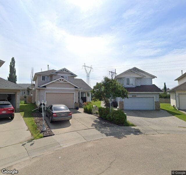Street view of 16307 90 Street NW, Edmonton