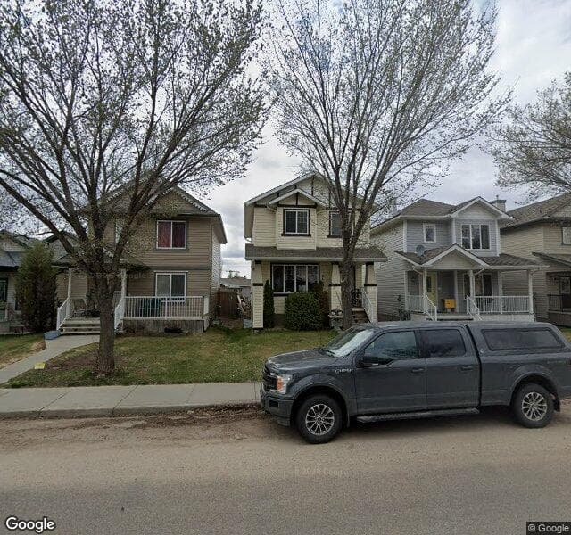 Street view of 9112 213 Street NW, Edmonton