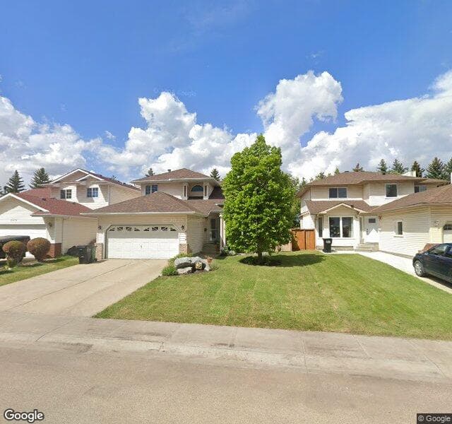 Street view of 6420 159 Avenue NW, Edmonton