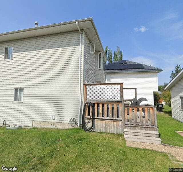 Street view of 3837 22 Street NW, Edmonton