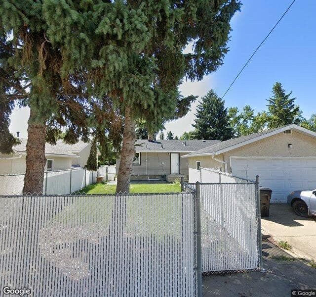 Street view of 16502 104 Avenue NW, Edmonton