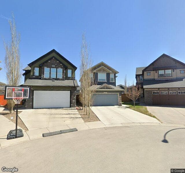 Street view of 71 Sage Berry Place NW, Calgary