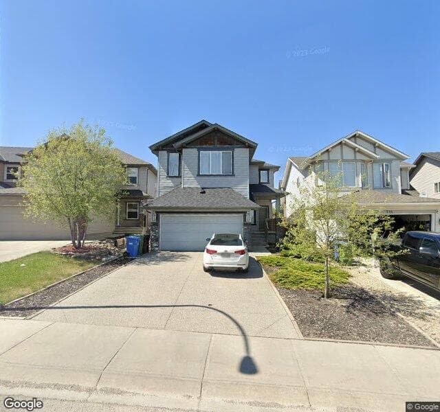 Street view of 707 Panamount Boulevard NW, Calgary