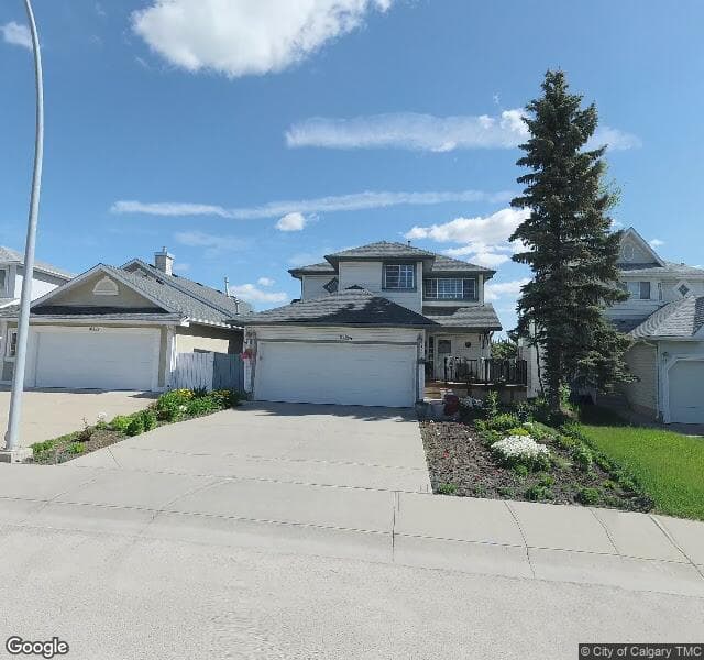 Street view of 10354 Hidden Valley Drive NW, Calgary