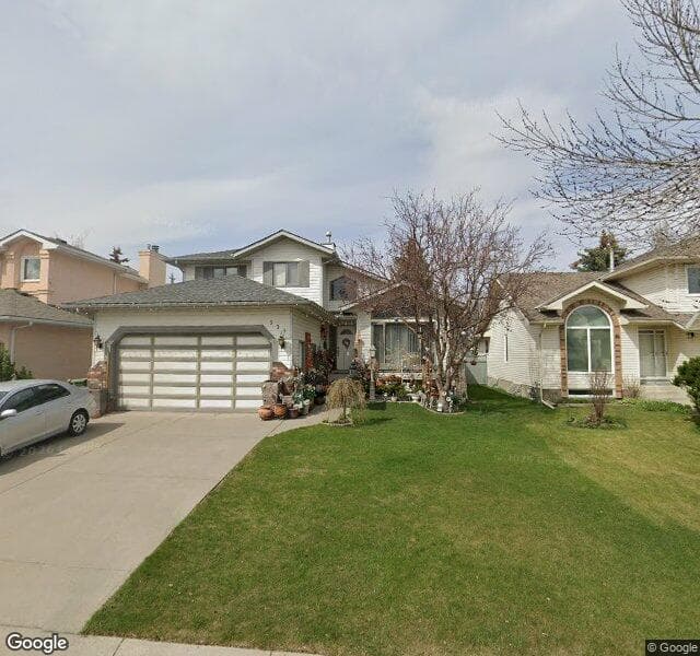 Street view of 331 Hawkstone Close NW, Calgary